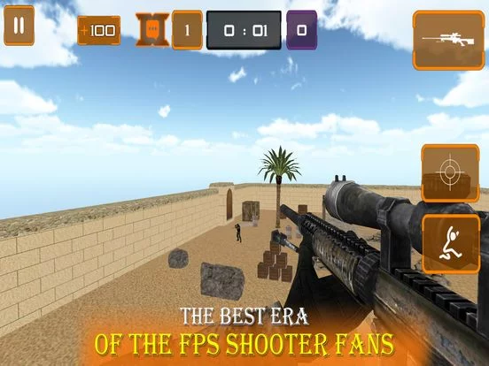 Изображение игры: Sniper Vs Sniper: Online Multiplayer