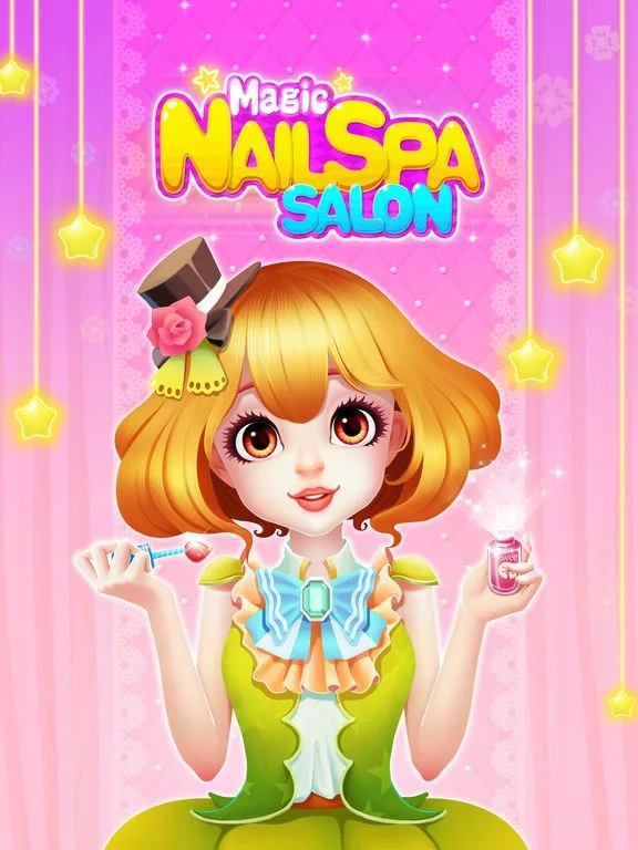 Изображение игры: Magic Nail Salon: Girls Makeover Games