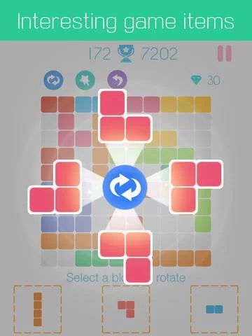 Изображение игры: Block Puzzle Mania: Colorful Puzzle Travel - The most popular and hottest Block Puzzle Game
