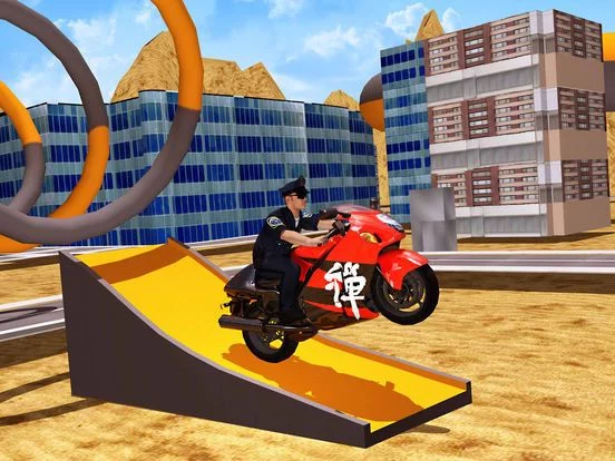 Изображение игры: MotorBike Stunt Simulator