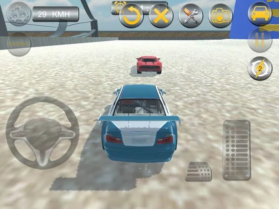 Изображение игры: Extreme Racing Real Stunt Flying Car