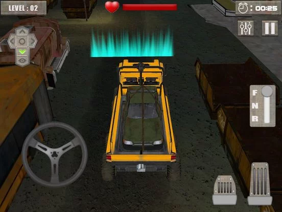 Изображение игры: California Junkyard Parking game