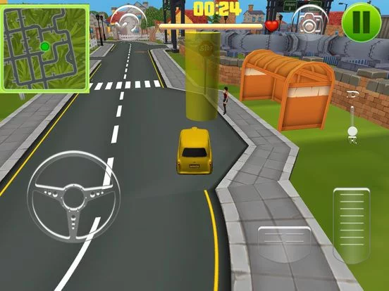 Изображение игры: Real Taxi 3d Car Parking Simulator