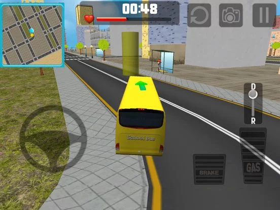 Изображение игры: Kids School Bus Learning Driver 3d simulator
