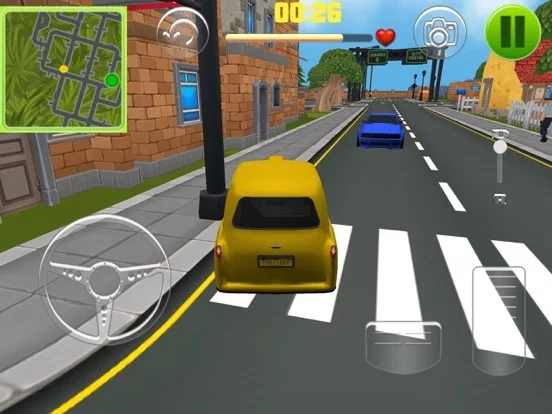 Изображение игры: Real Taxi 3d Car Parking Simulator