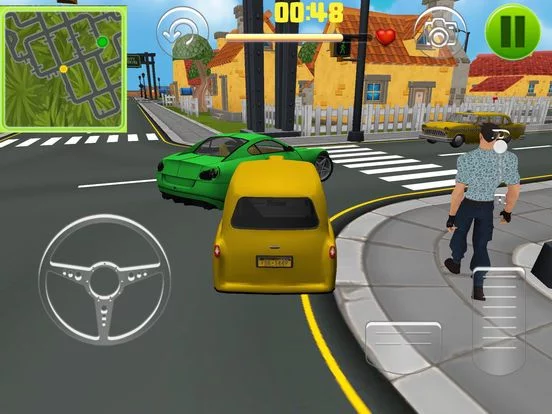 Изображение игры: Real Taxi 3d Car Parking Simulator