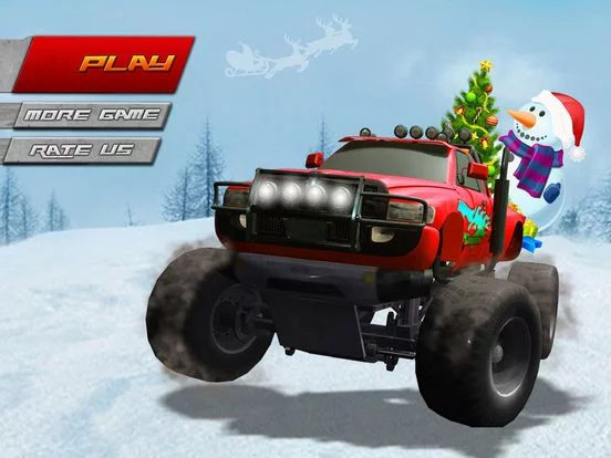 Изображение игры: Christmas 3D stunt extreme Car Parking Mania games