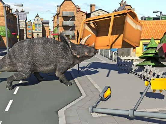 Изображение игры: Dino City Hunter 3D Simulator