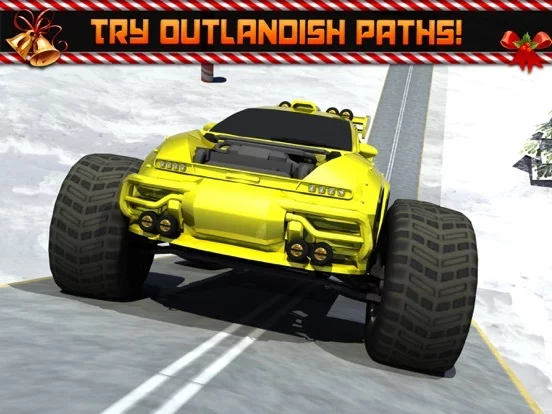 Изображение игры: Christmas 3D stunt extreme Car Parking Mania games