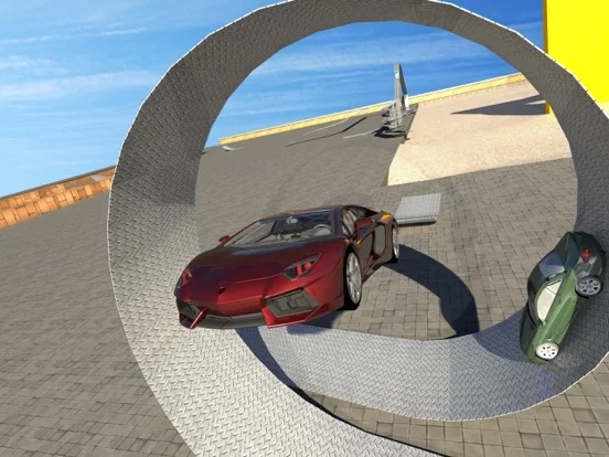 Изображение игры: Star Extreme Galaxy Stunt Car Wars Games