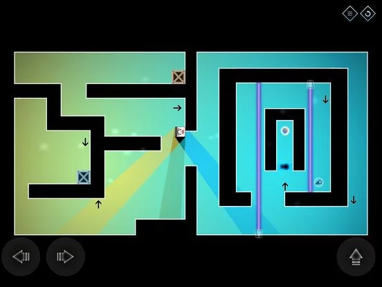 Изображение игры: Maze Road