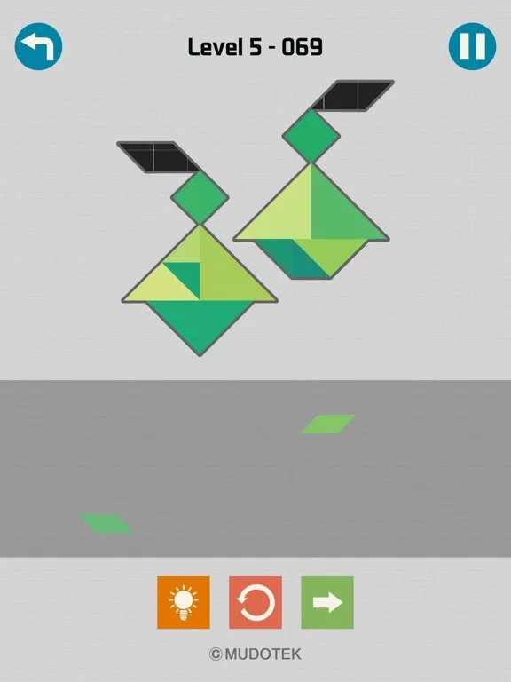 Изображение игры: Tangram Puzzles