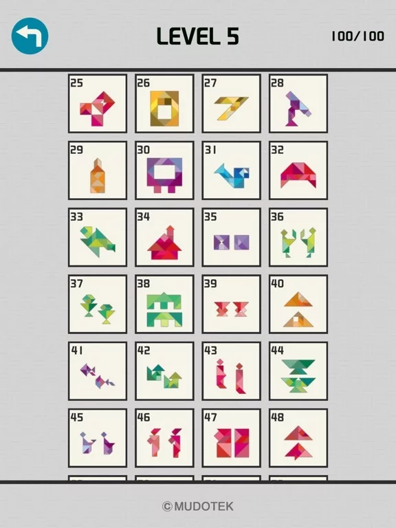 Изображение игры: Tangram Puzzles