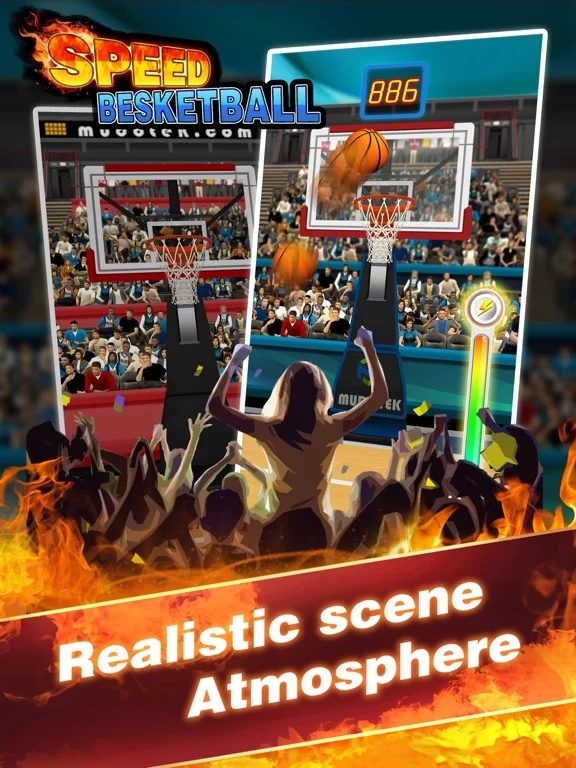 Изображение игры: Speed Basketball