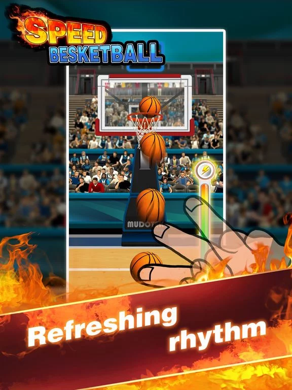 Изображение игры: Speed Basketball
