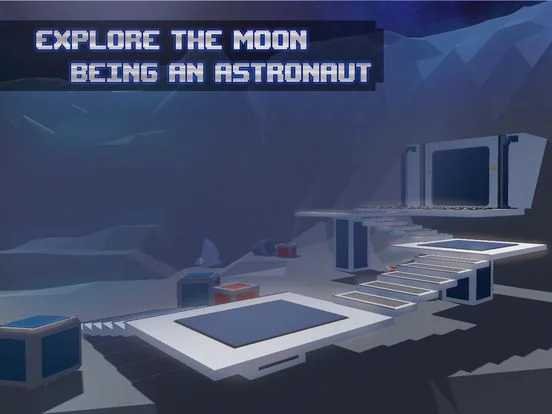 Изображение игры: Moon Space Station Survival 3D