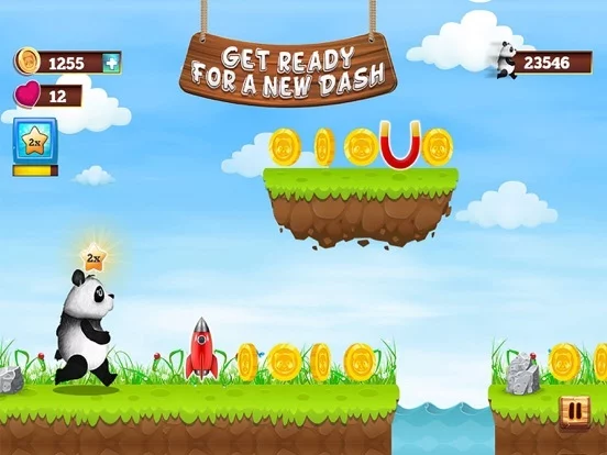 Изображение игры: Run Panda