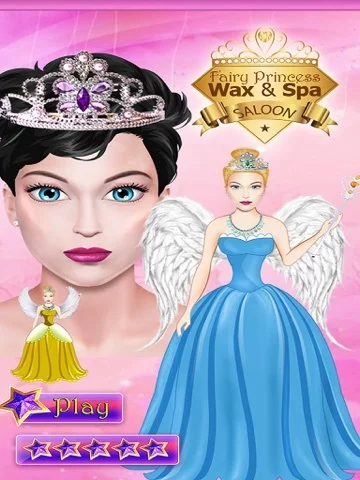 Изображение игры: Fairy Princess Wax Salon & Spa - Make-up & Makeover Game for Girls
