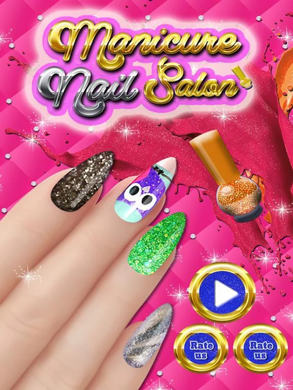 Изображение игры: Manicure Nail Salon - A Girl Makeover Game