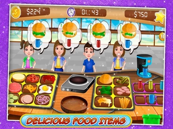 Изображение игры: Crazy Kitchen Fever Story Kids Chef Restaurant