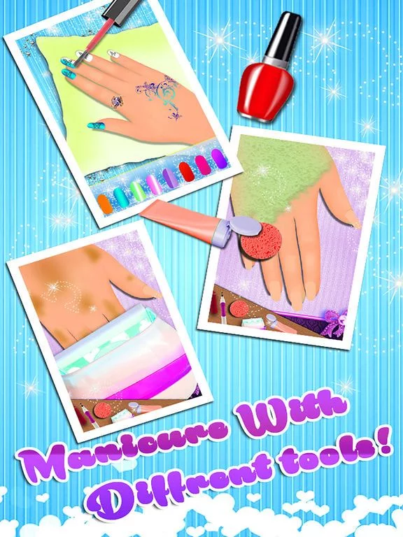 Изображение игры: Nail Salon -Girl Make up Makeover Dress up Fashion
