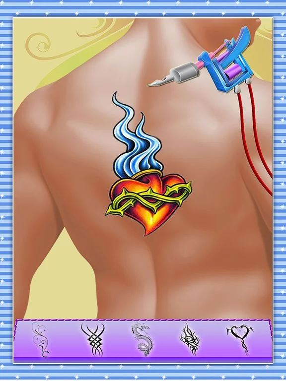 Изображение игры: Tattoo Designs Studio