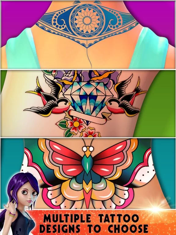 Изображение игры: Gothic Tattoo Artist