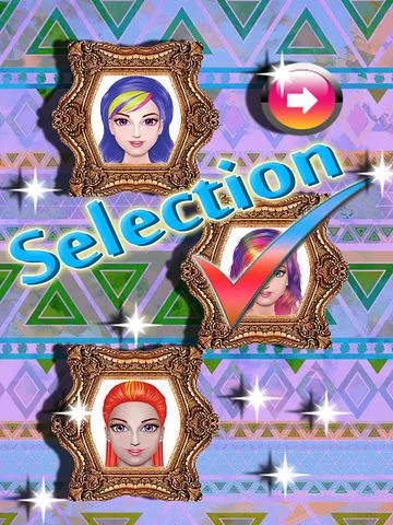 Изображение игры: Princess Hair Salon - Beauty Makeover Hairstyles Girls Games