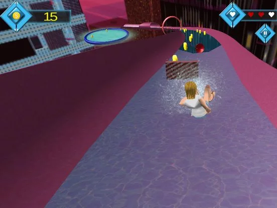Изображение игры: Water Slide Uphill Rush Race
