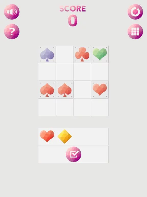 Изображение игры: Suit Puzzle