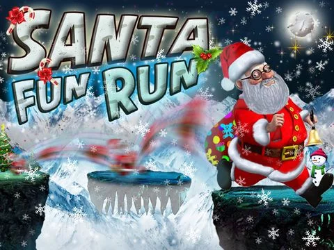 Изображение игры: Santa Fun Run Free