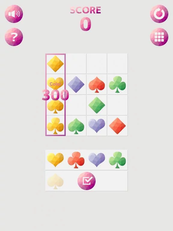 Изображение игры: Suit Puzzle