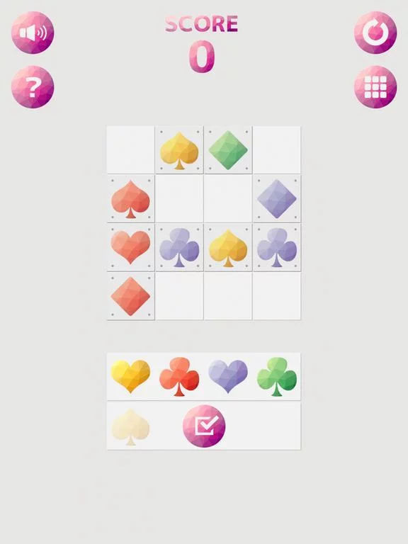 Изображение игры: Suit Puzzle