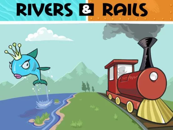 Изображение игры: Rivers & Rails