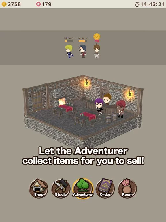 Изображение игры: Item shop - crafting game