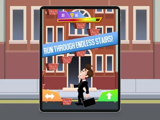 Изображение игры: Upstairs: Endless Stairs