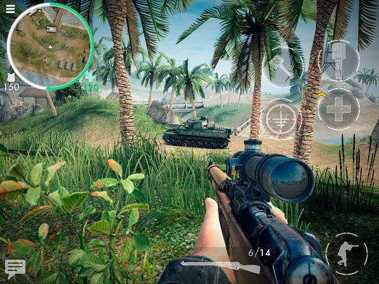 Изображение игры: World War Heroes: FPS war game