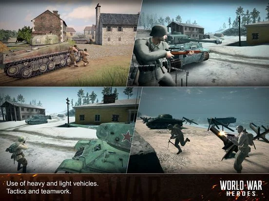 Изображение игры: World War Heroes: FPS war game