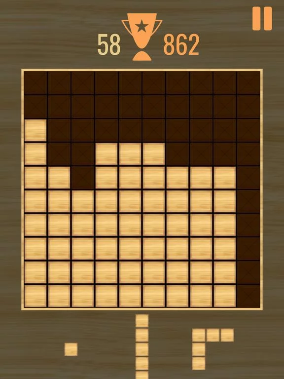 Изображение игры: Wood Puzzle Blocks