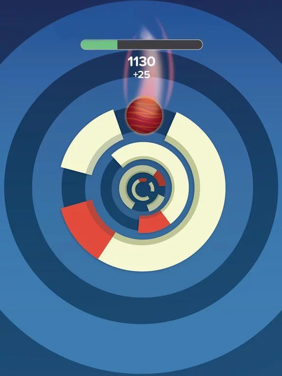 Изображение игры: Twisty Dive!