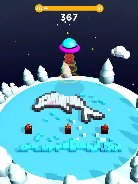 Изображение игры: Color Block Up
