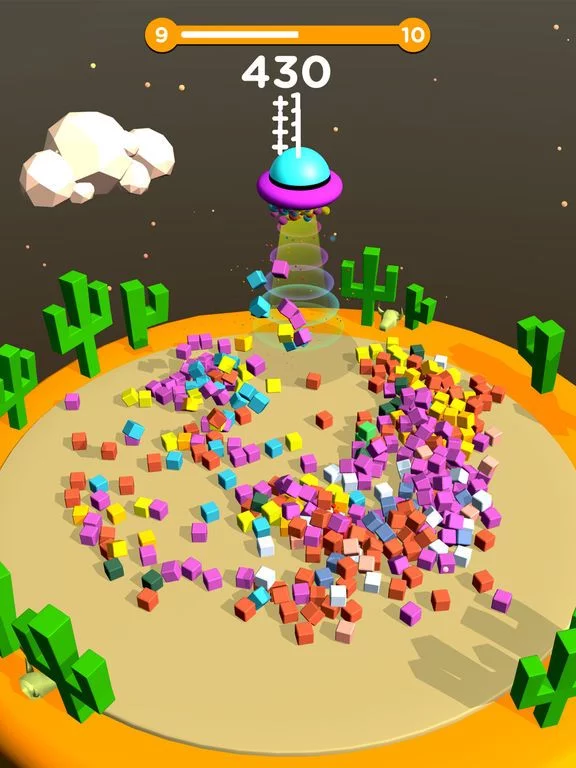 Изображение игры: Color Block Up