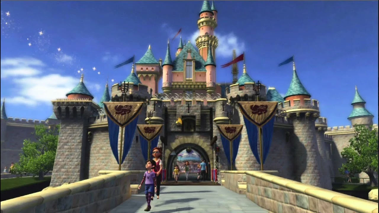 Изображение игры: Kinect Disneyland Adventures