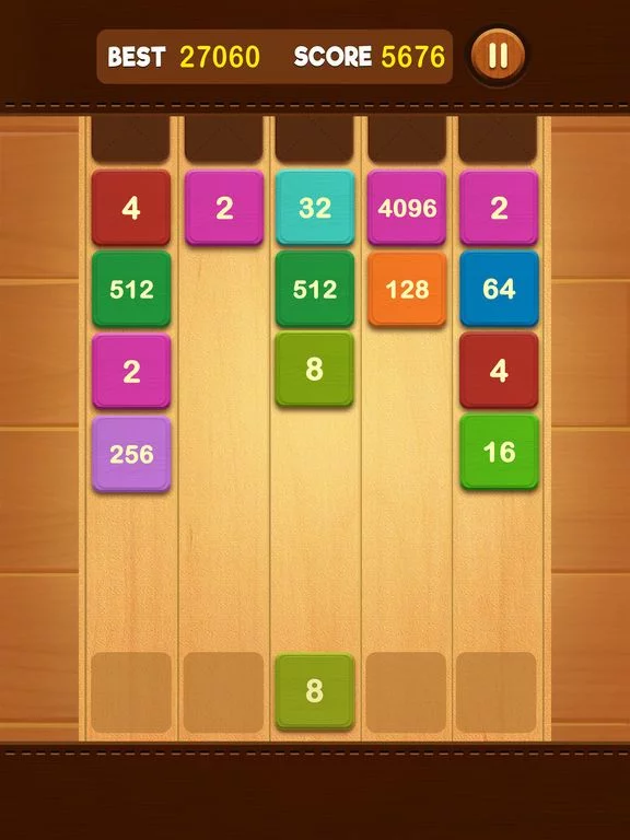Изображение игры: Shoot 2048