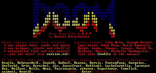Изображение игры: Doom, the Roguelike