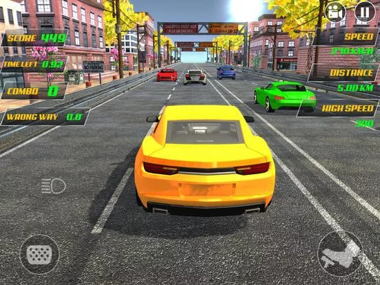 Изображение игры: Real Racing Car on Smashy Road