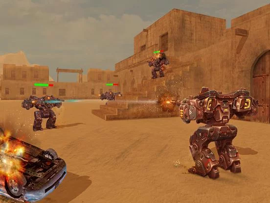 Изображение игры: Real Robots War Fighting 2018