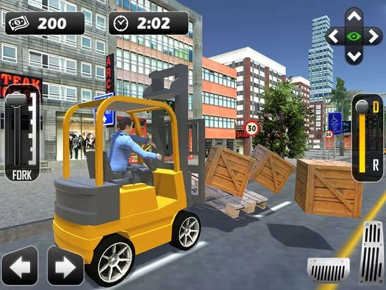 Изображение игры: Extreme Forklifter driving 3D simulator