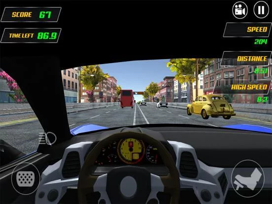 Изображение игры: Real Racing Car on Smashy Road