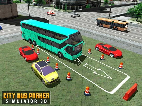 Изображение игры: Bus Parking Driving School 3D